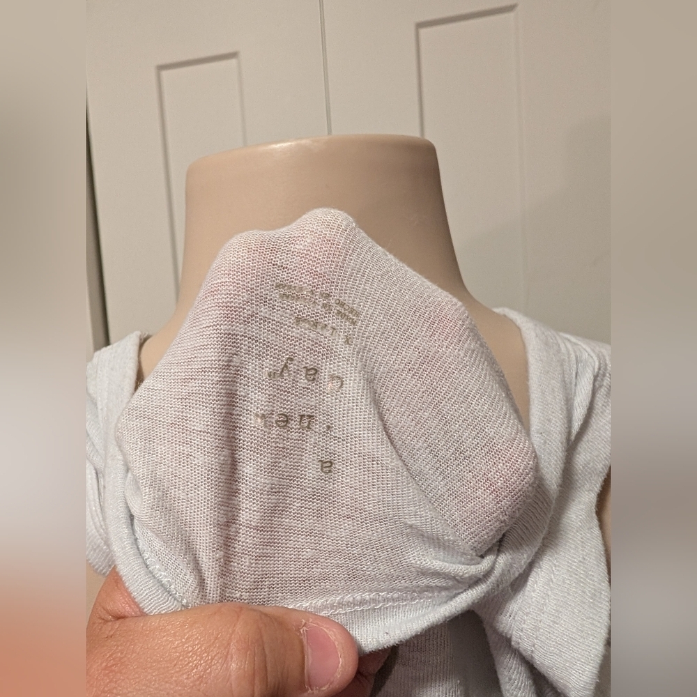 A new day‎ White Casual Tank Top  Size XL - Picture 5 of 6